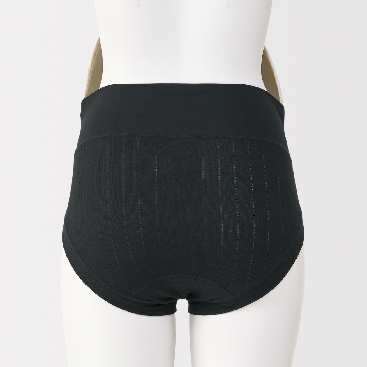 婦人　コットン混パターンメッシュショーツショートタイプ