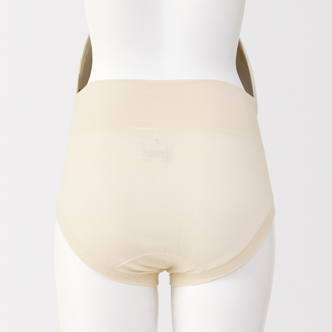 婦人　コットン混パターンメッシュショーツショートタイプ