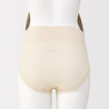 婦人　コットン混パターンメッシュショーツショートタイプ