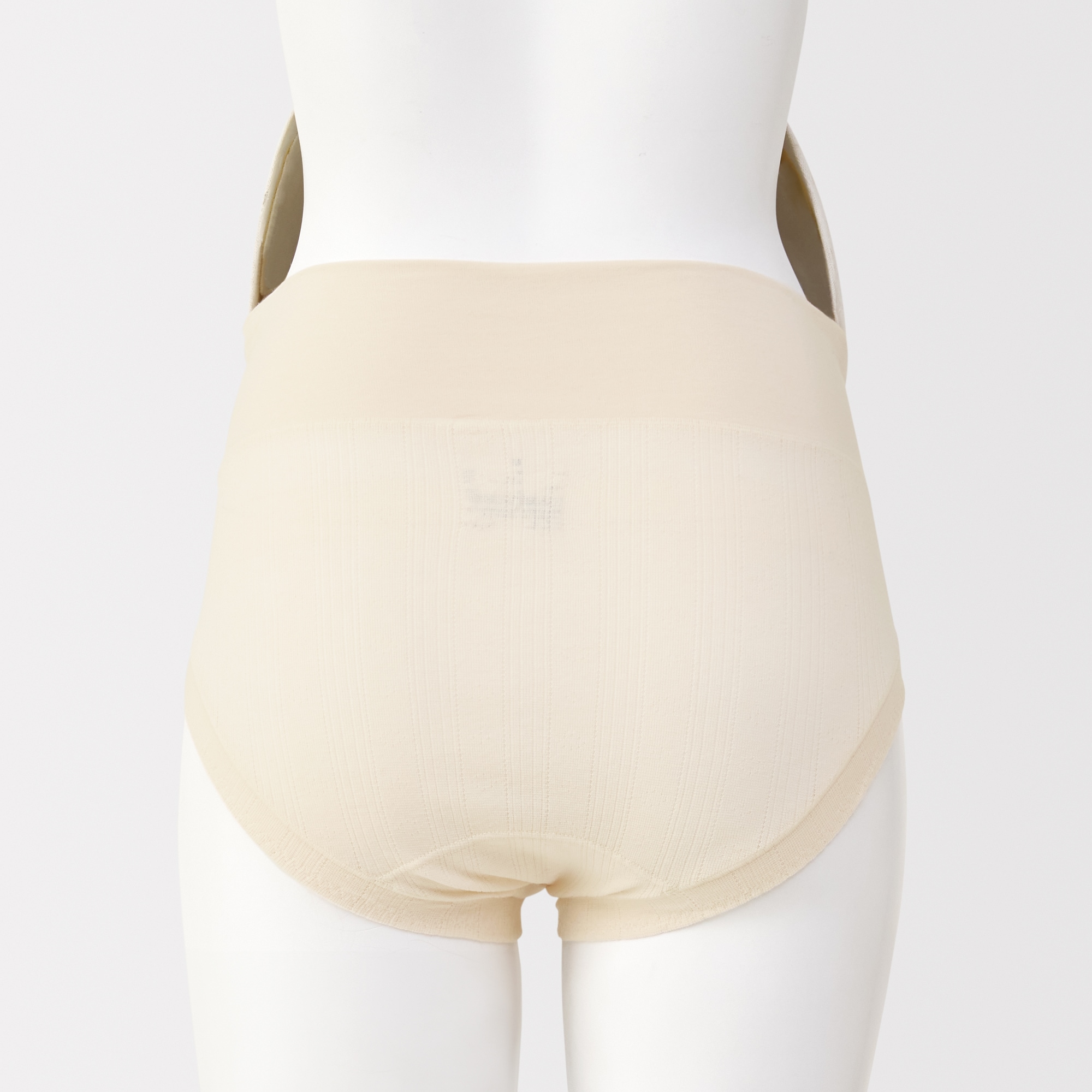 婦人　コットン混パターンメッシュショーツショートタイプ