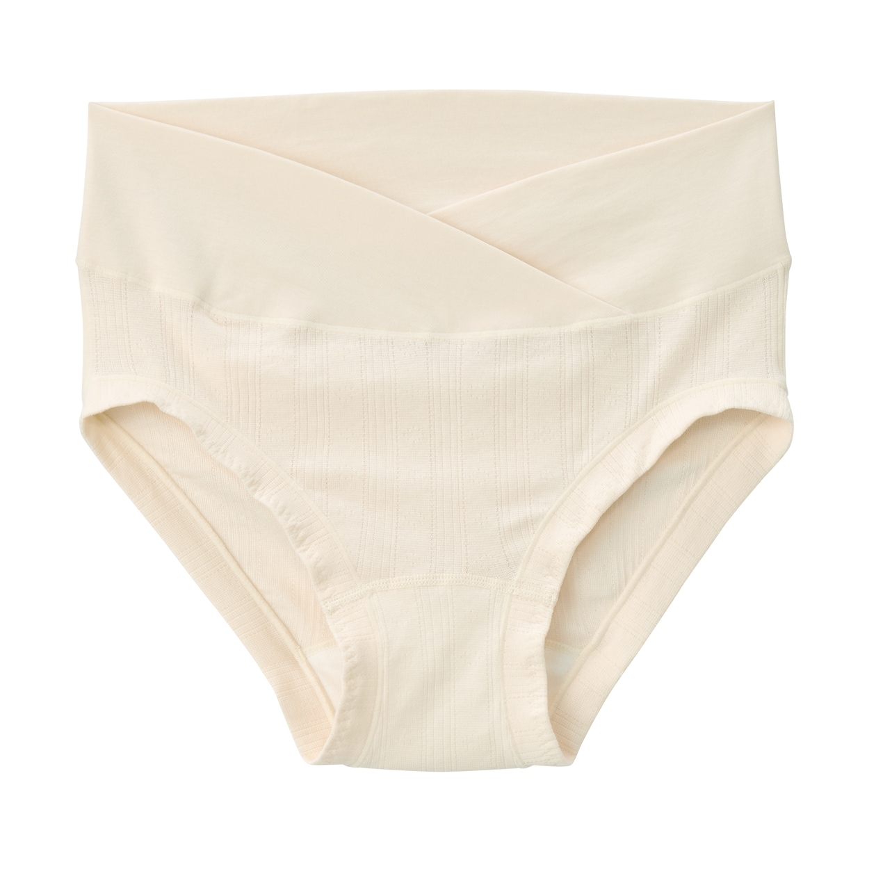 婦人　コットン混パターンメッシュショーツショートタイプ