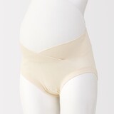 婦人　コットン混パターンメッシュショーツショートタイプ