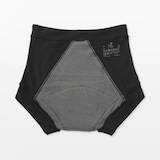 婦人　なめらか綿マチ伝い漏れ軽減吸水サニタリーショーツ