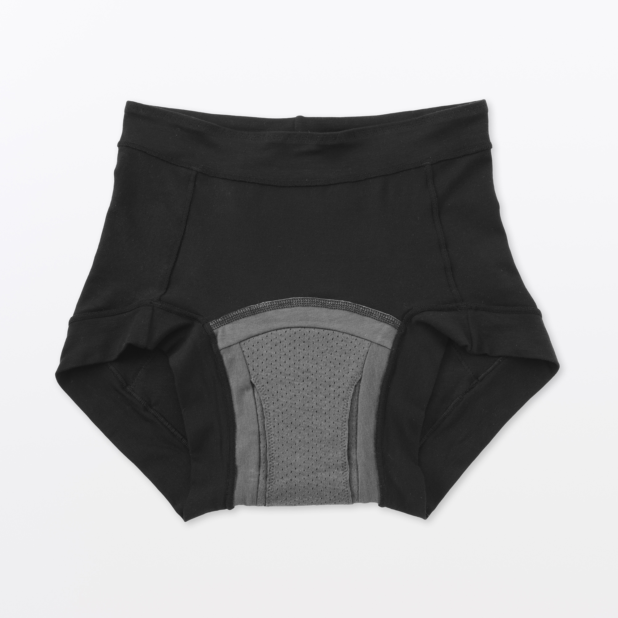 婦人　なめらか綿マチ伝い漏れ軽減吸水サニタリーショーツ