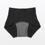 婦人　なめらか綿マチ伝い漏れ軽減吸水サニタリーショーツ