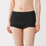 婦人　なめらか綿マチ伝い漏れ軽減吸水サニタリーショーツ