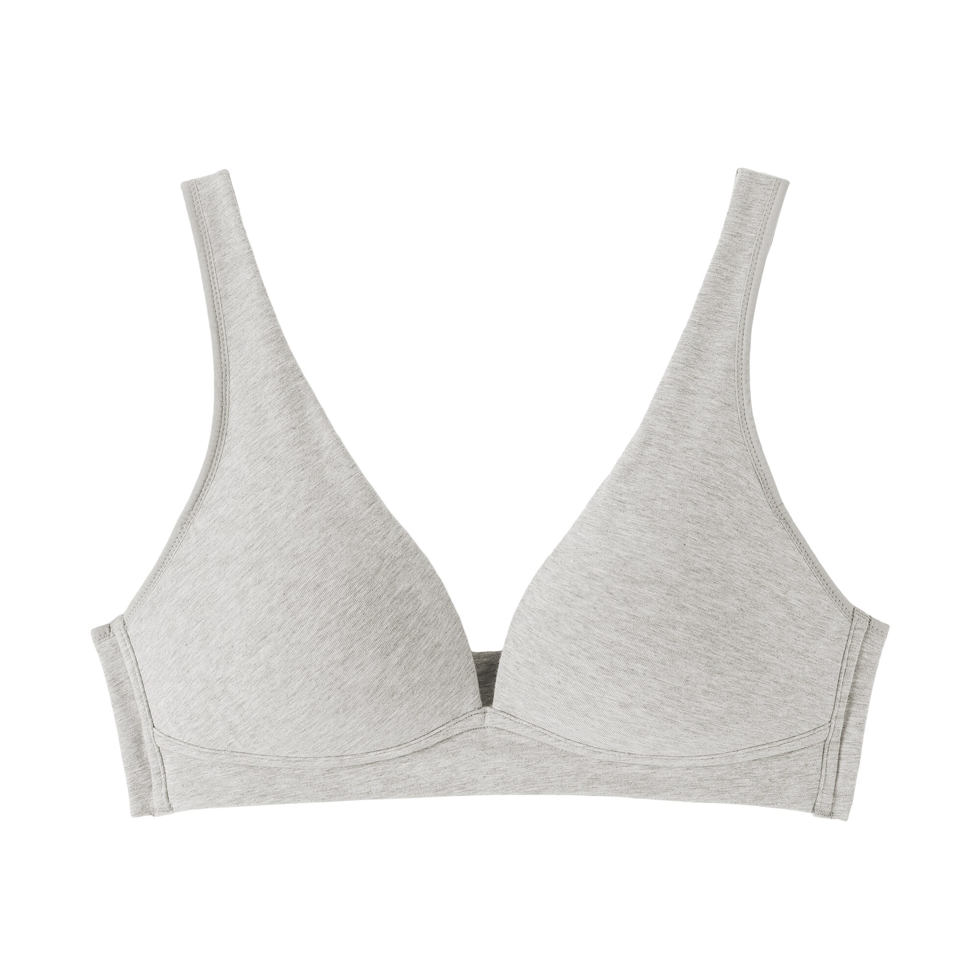 婦人　ノンワイヤープランジブラジャー