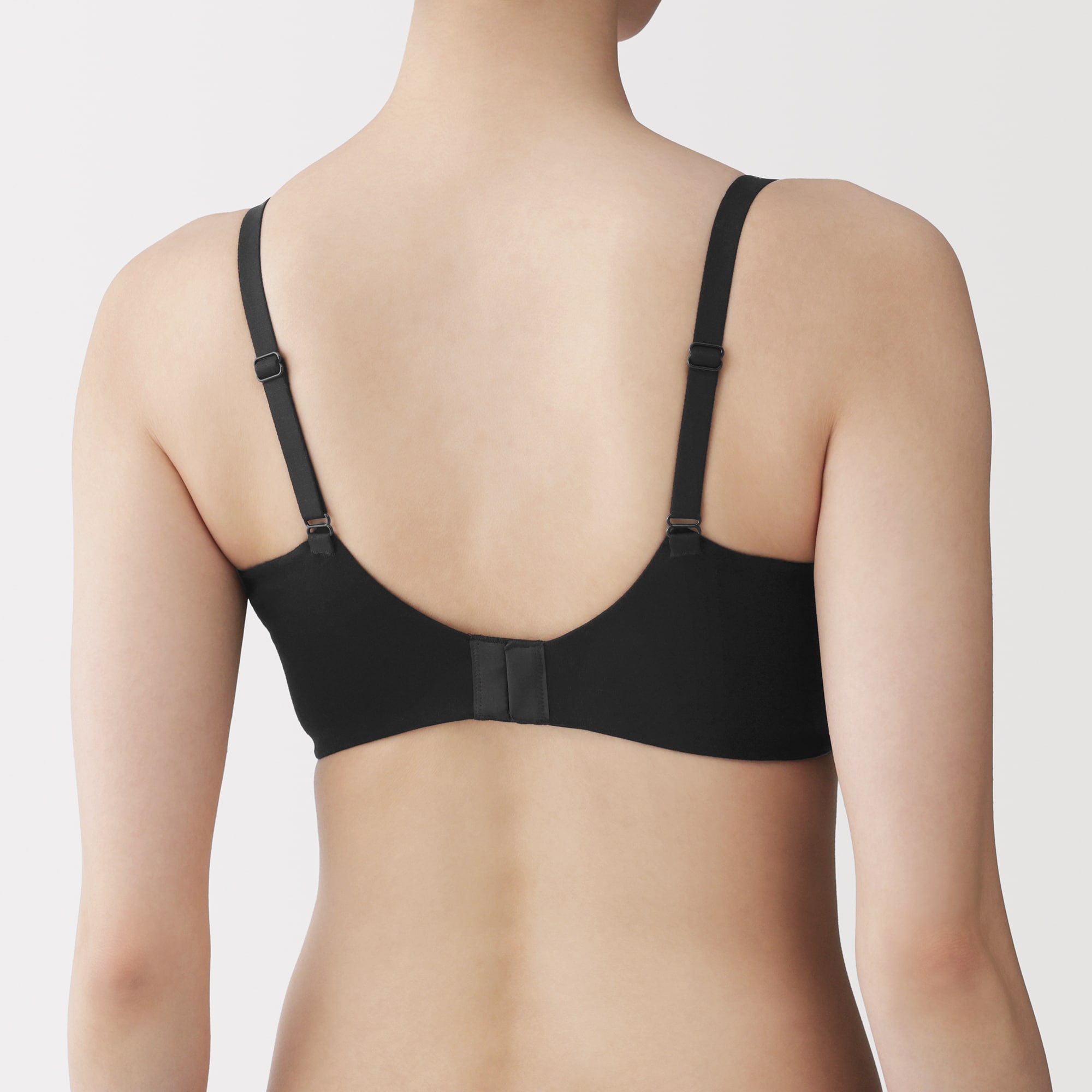 婦人 ノンワイヤー胸の形を整えるブラジャー プラスサイズ | 無印良品