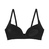 婦人　ノンワイヤー胸の形を整えるブラジャー　プラスサイズ