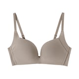 婦人　ノンワイヤー胸の形を整えるブラジャー　プラスサイズ