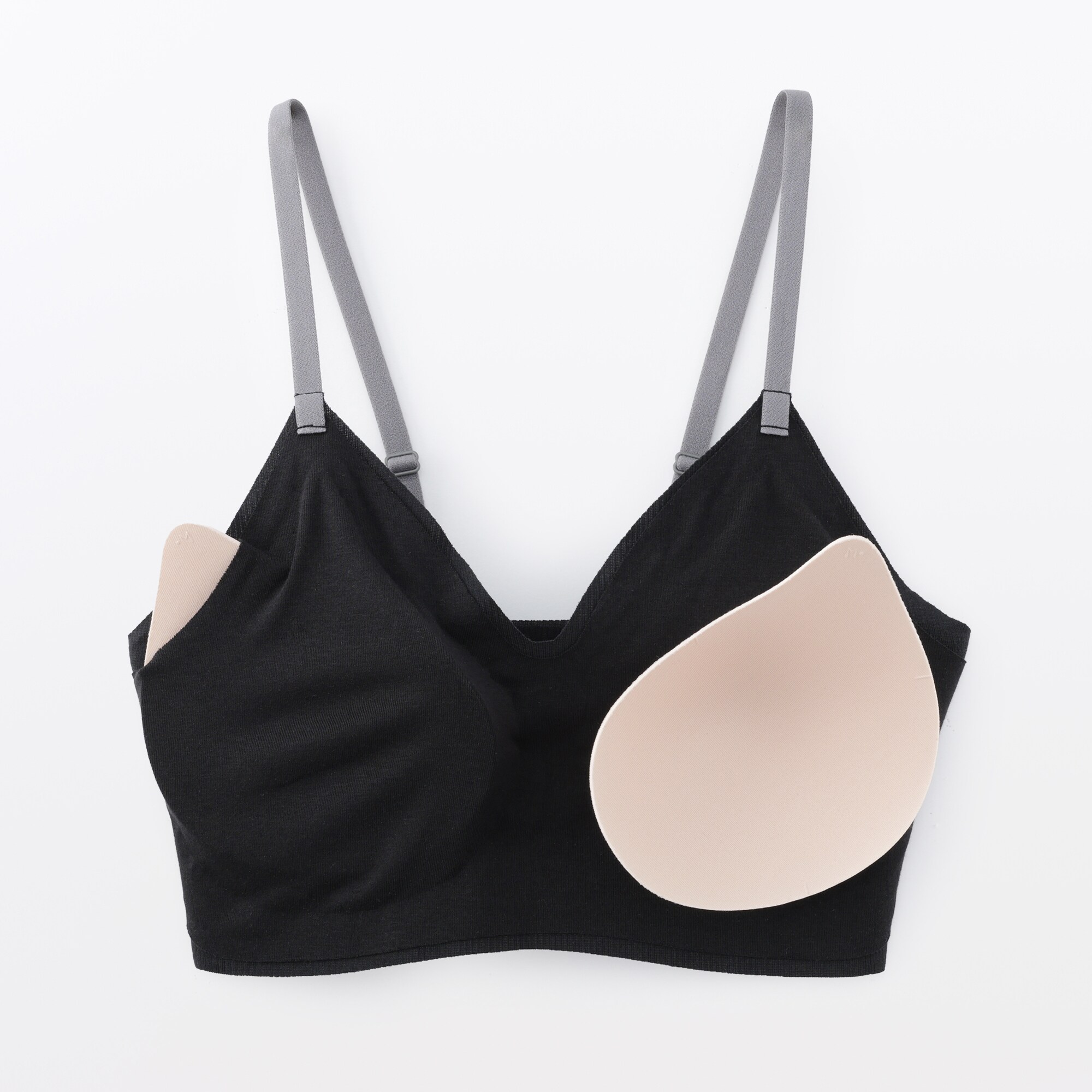 婦人 肌あたりがやさしいリブブラジャー | 無印良品