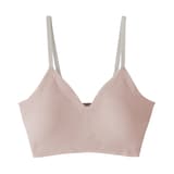 婦人　肌あたりがやさしいリブブラジャー