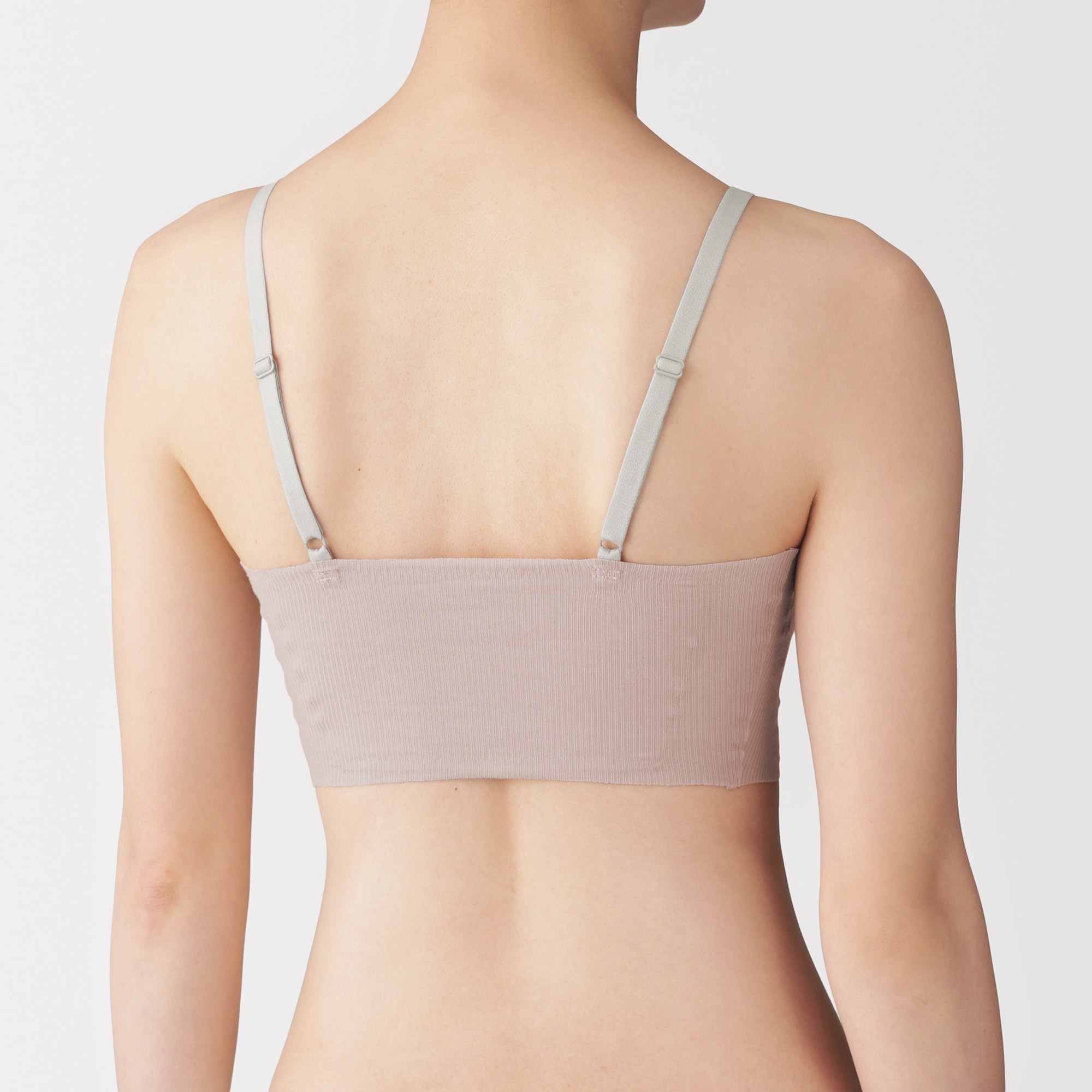 婦人 肌あたりがやさしいリブブラジャー | 無印良品