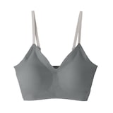 婦人　肌あたりがやさしいリブブラジャー