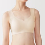 婦人　ひびきにくいレース　ハーフトップブラジャー