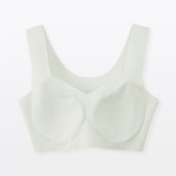 婦人　ひびきにくいレース　ハーフトップブラジャー