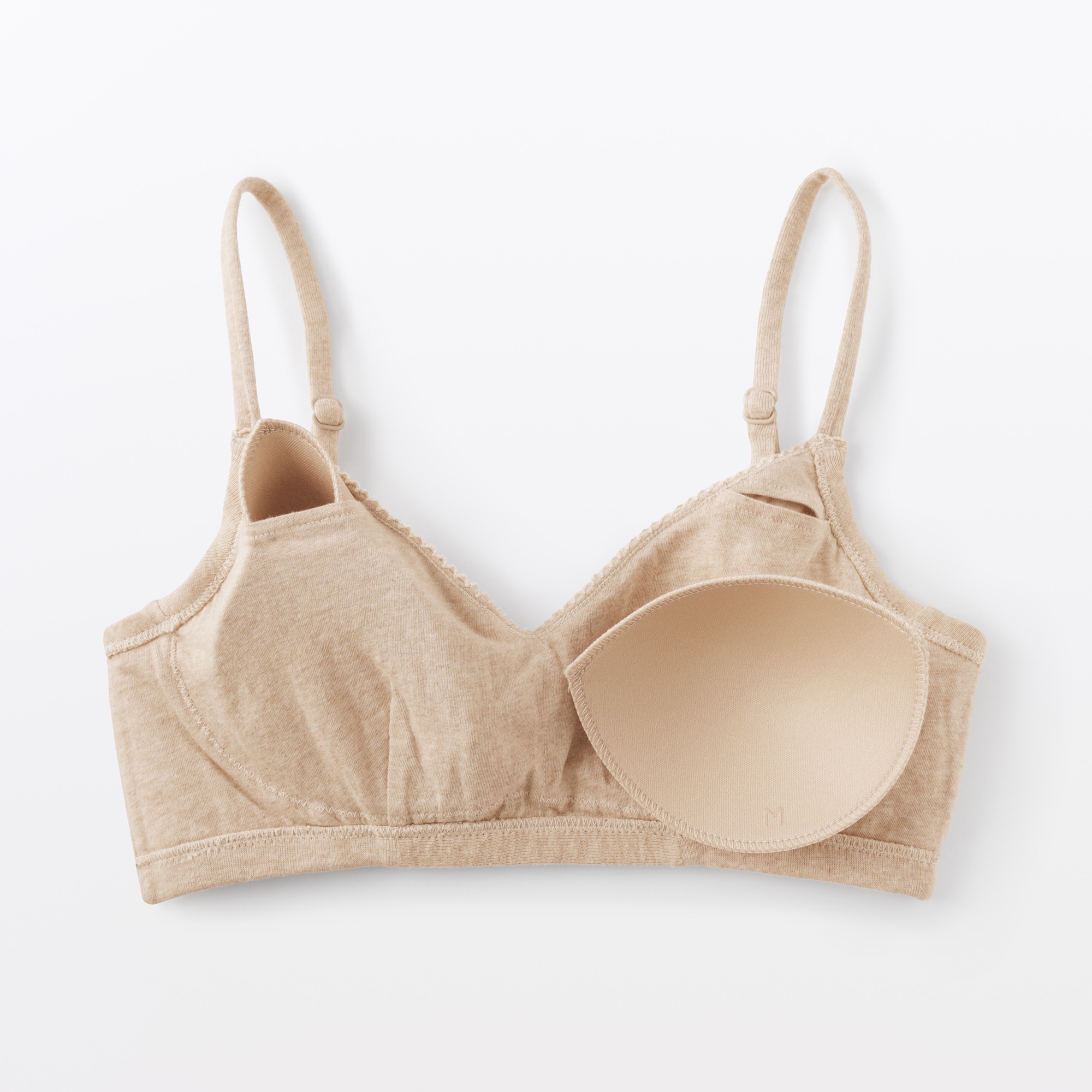 婦人　無染色ブラジャー