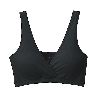 【１１月下旬発売予定】婦人　コットン混パターンメッシュ授乳に便利なブラジャー