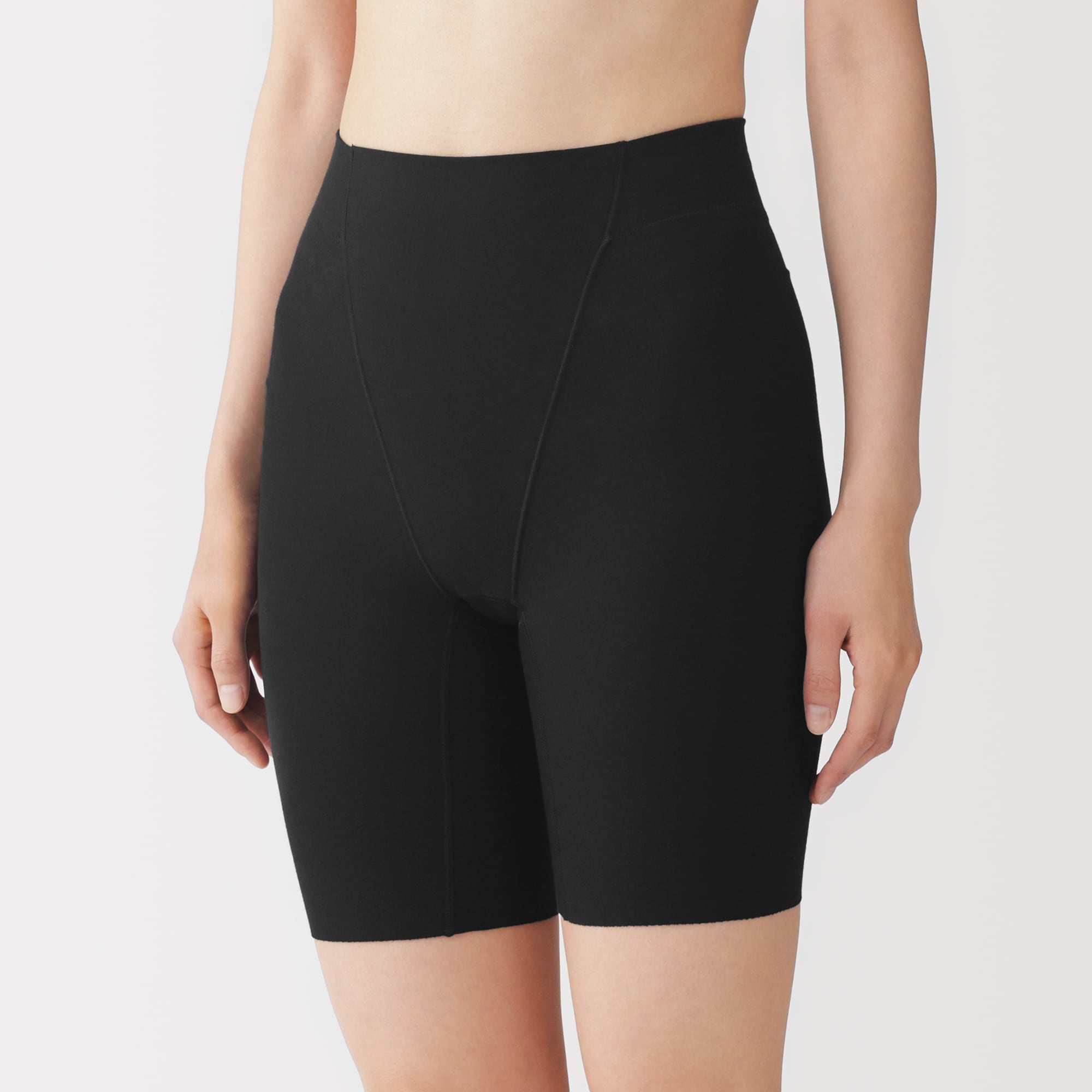 婦人　コットン混お腹すっきりソフトガードル