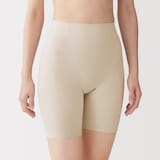 婦人　コットン混お腹すっきりソフトガードル