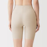 婦人　コットン混お腹すっきりソフトガードル