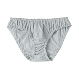 婦人　二重ガーゼ　ドットドビー　ゆったり締め付けにくいショーツ