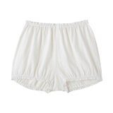 婦人　二重ガーゼ　ドットドビー　バルーンショーツ