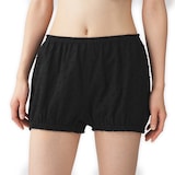 婦人　二重ガーゼ　ドットドビー　バルーンショーツ