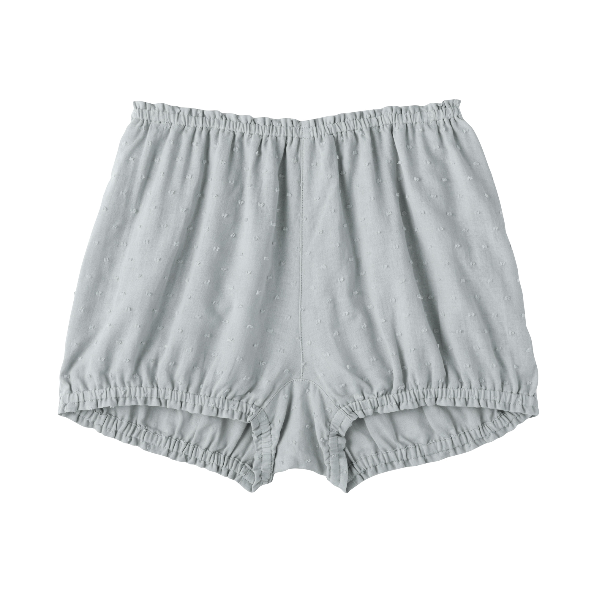 婦人　二重ガーゼ　ドットドビー　バルーンショーツ