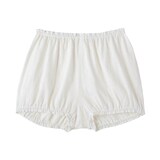 婦人　二重ガーゼ　ドットドビー　バルーンショーツ