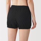 婦人　二重ガーゼ　ドットドビー　バルーンショーツ