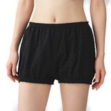 婦人　二重ガーゼ　ドットドビー　バルーンショーツ