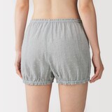 婦人　二重ガーゼ　ドットドビー　バルーンショーツ