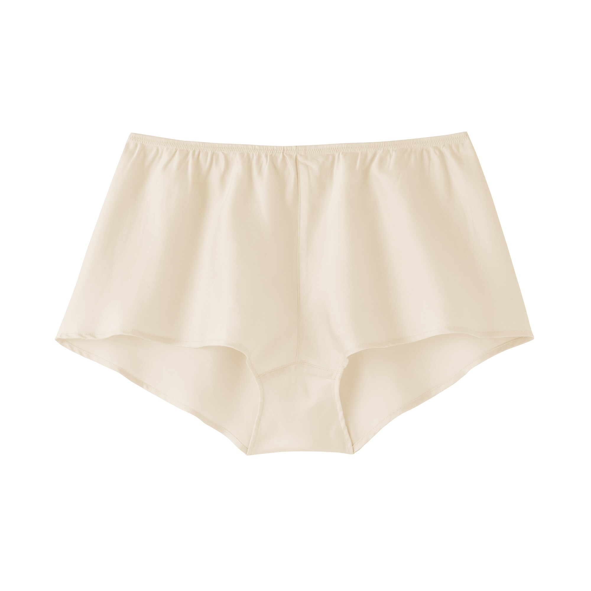 婦人　なめらかサテンフレアショーツ