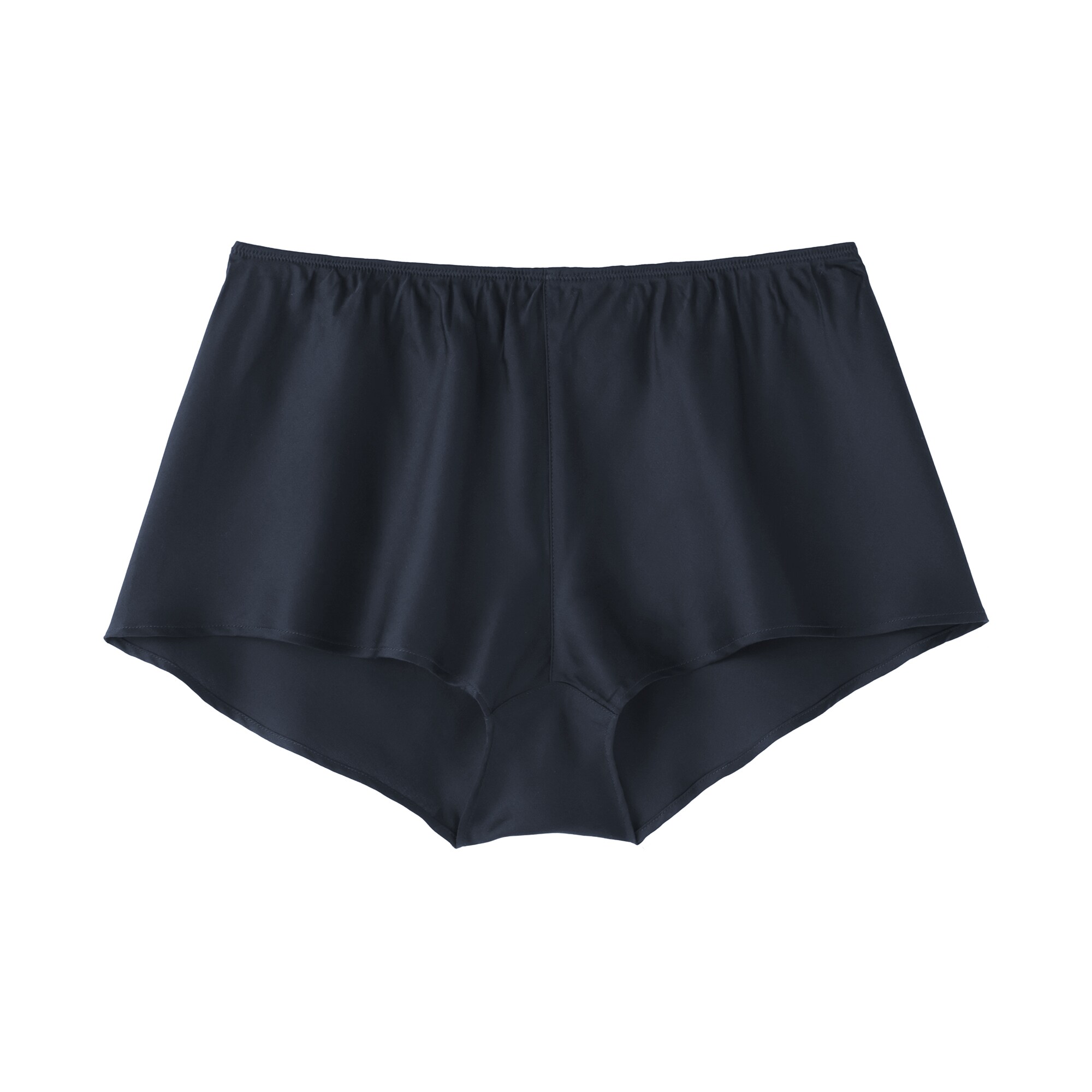 婦人　なめらかサテンフレアショーツ