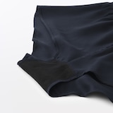 婦人　なめらかサテンフレアショーツ