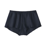 婦人　なめらかサテンフレアショーツ