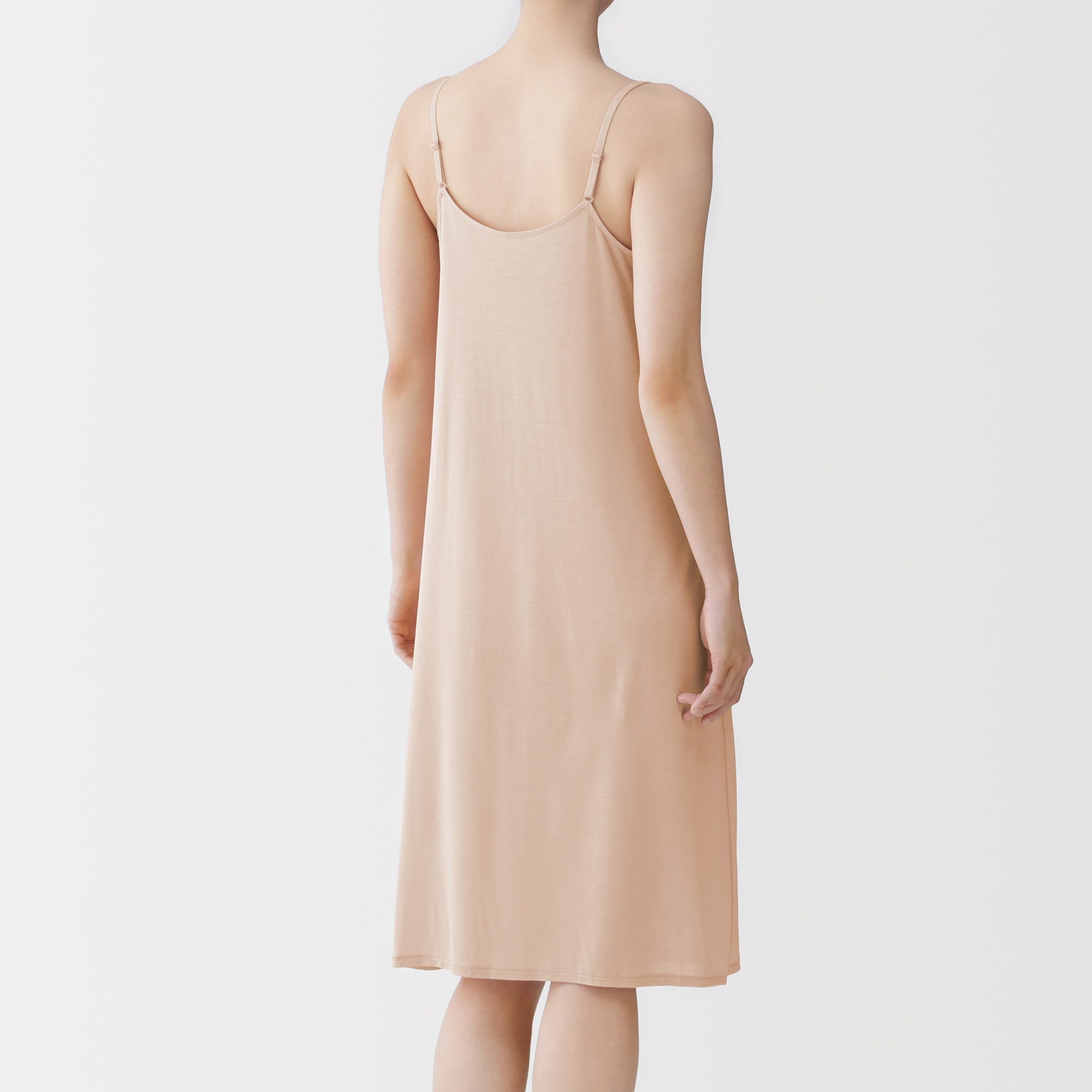 婦人　蒸れにくいスリップドレス