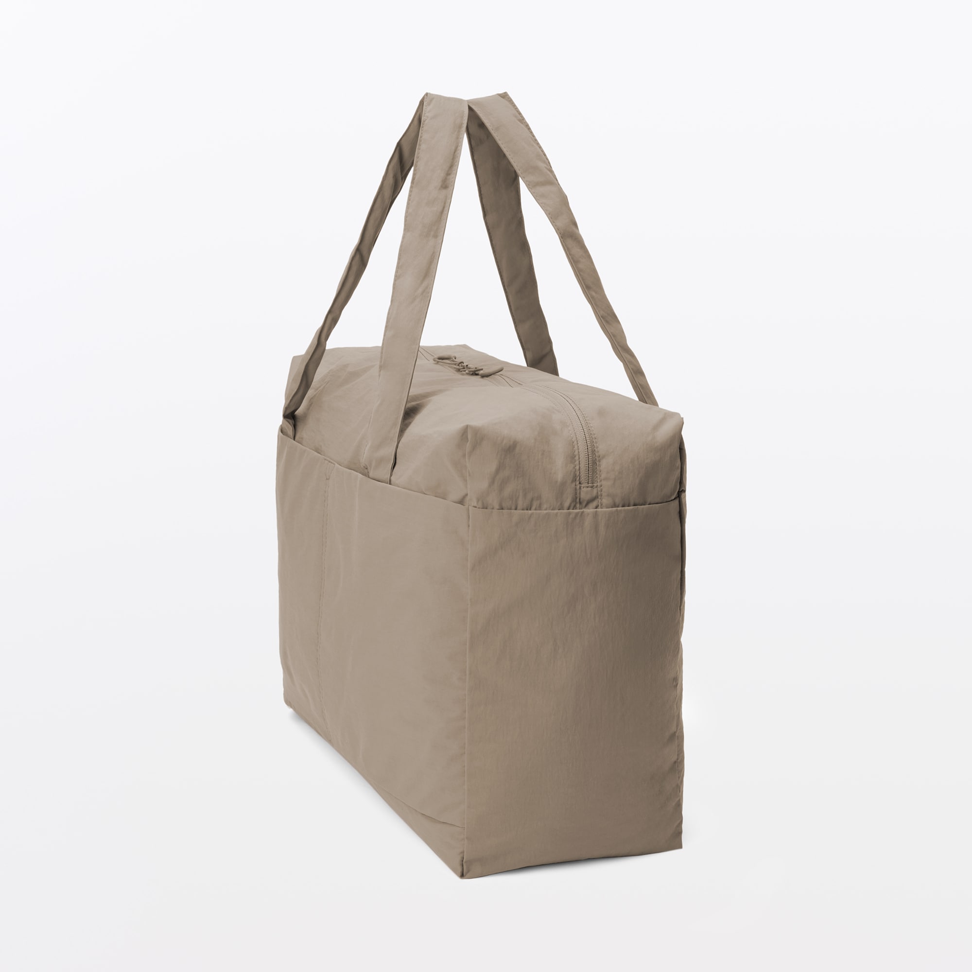 再生ナイロンたためるボストンバッグ