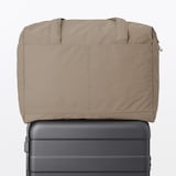 再生ナイロンたためるボストンバッグ