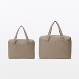 再生ナイロンたためるボストンバッグ