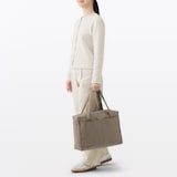 再生ナイロンたためるボストンバッグ