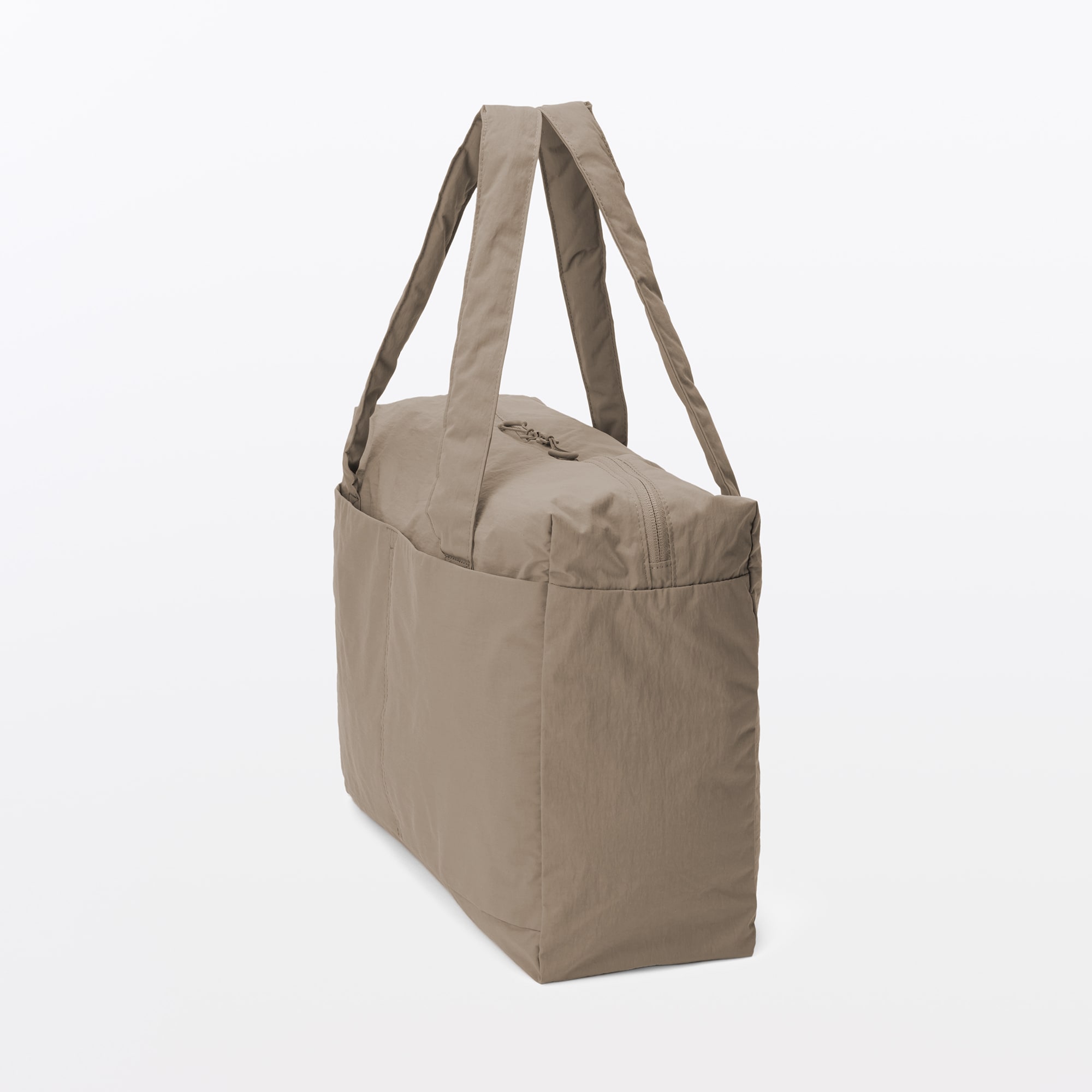 再生ナイロンたためるボストンバッグ