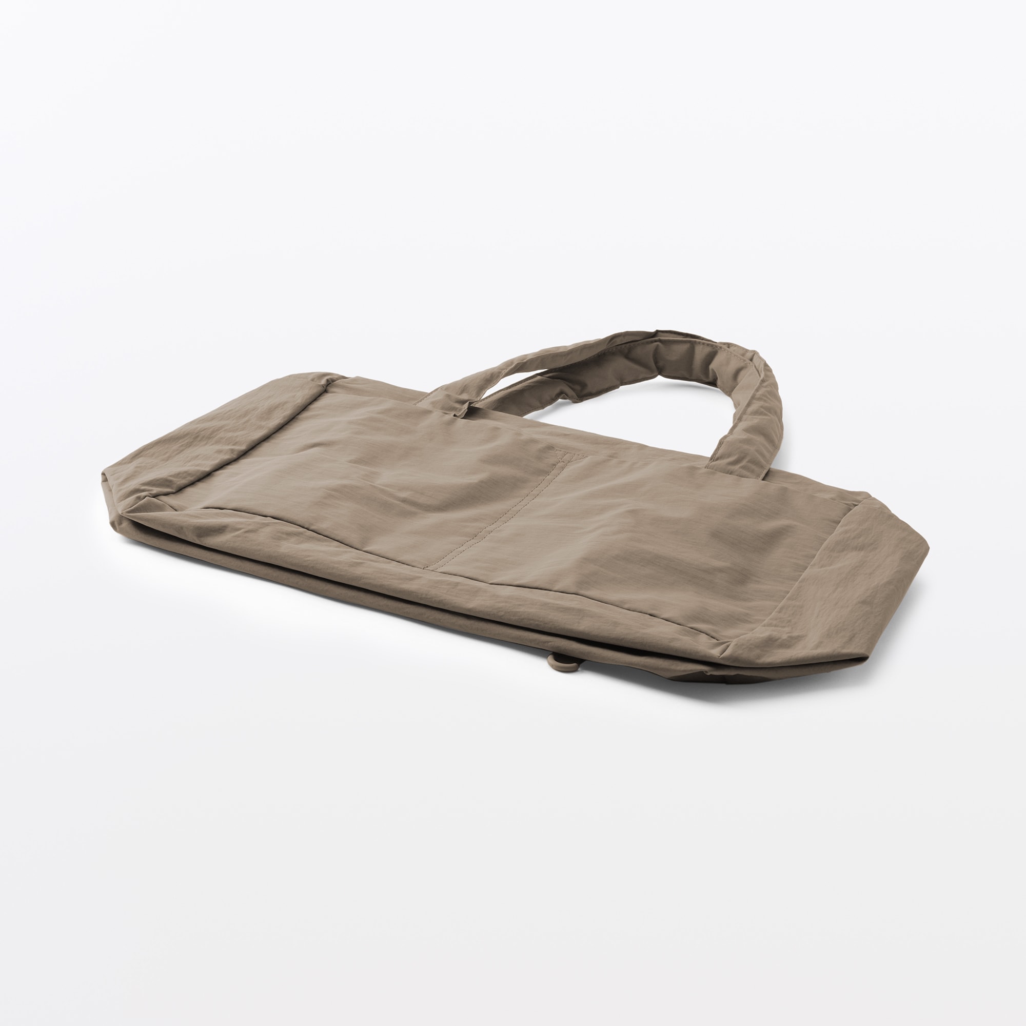 再生ナイロンたためるボストンバッグ