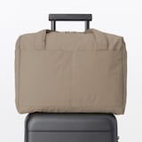 再生ナイロンたためるボストンバッグ