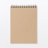 クラフト表紙　ダブルリングメモ