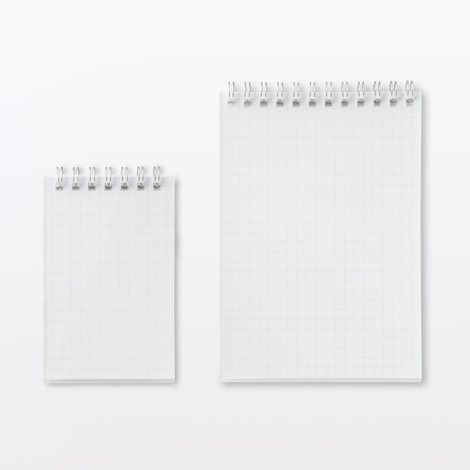 ポリプロピレン表紙　ダブルリングメモ