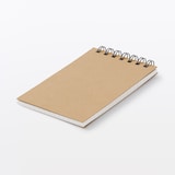 クラフト表紙　ダブルリングメモ