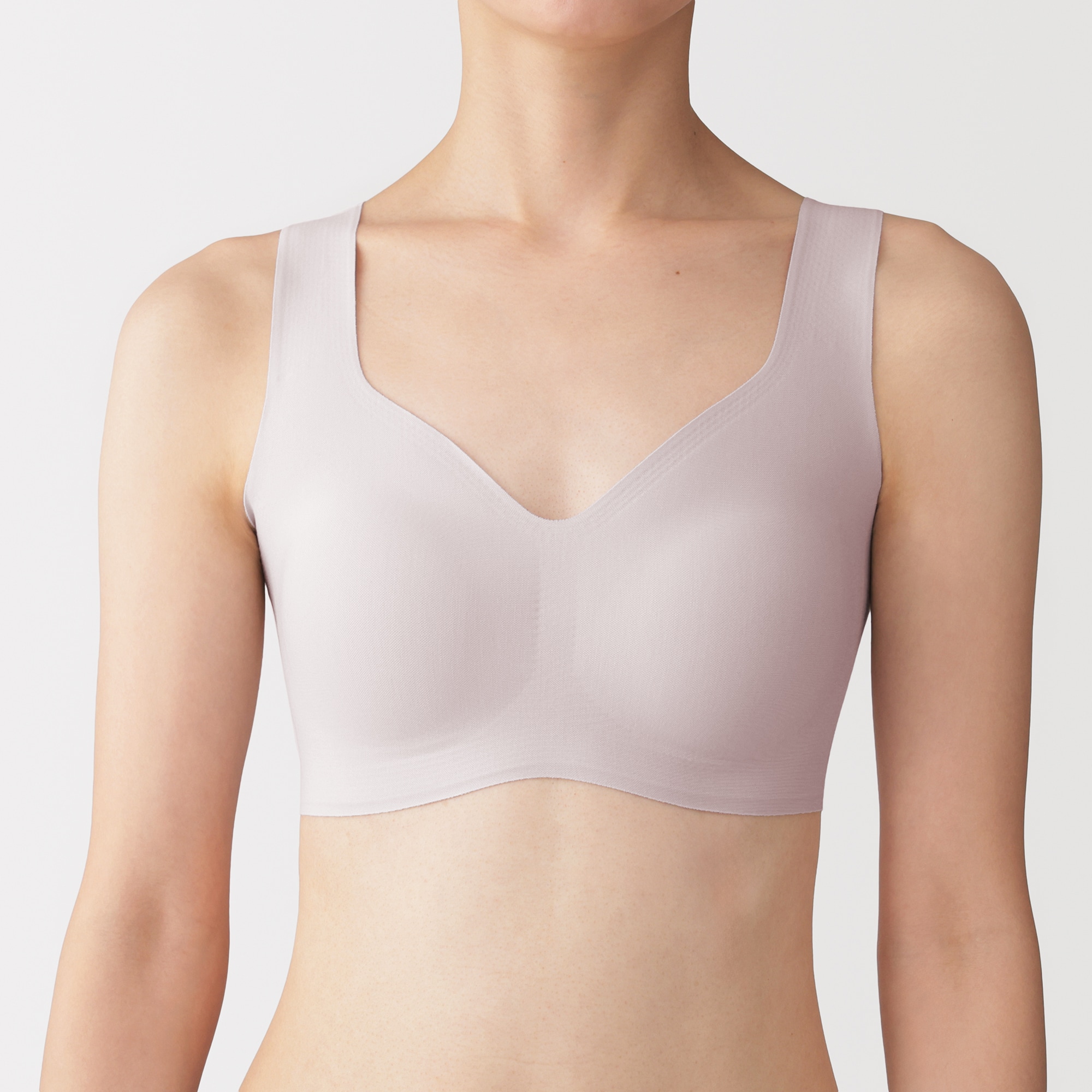 婦人 ひびきにくいハーフトップブラジャー | 無印良品