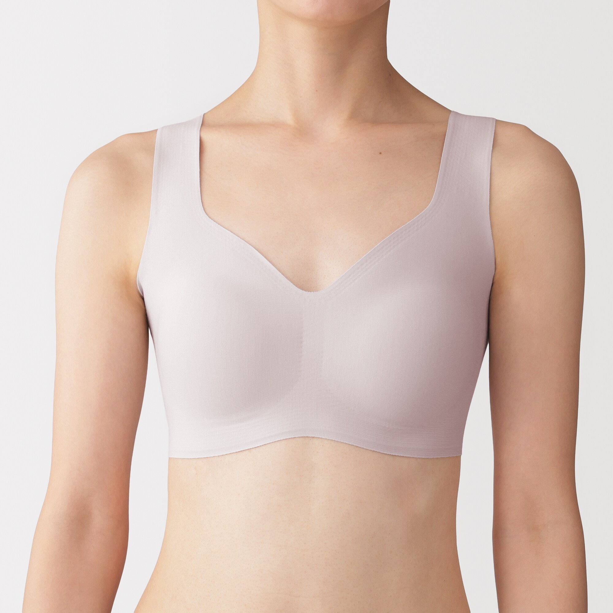 婦人　ひびきにくいハーフトップブラジャー